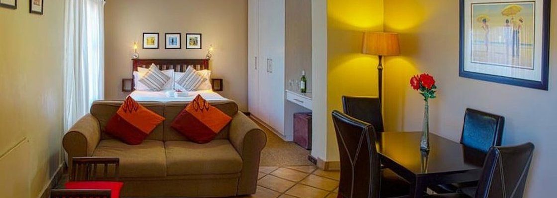 Guest Room With Double bed and Kitchen, in Port Elizabeth Ideal Business Travel Öne Çıkan Resim