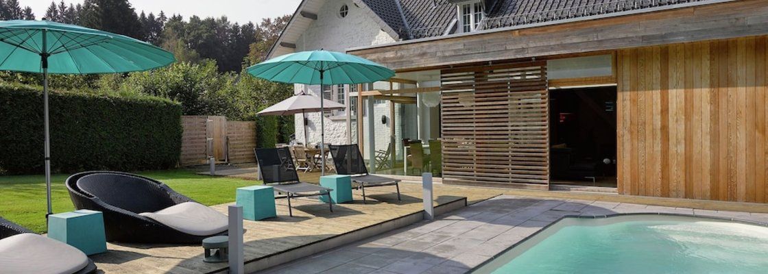 Plushy Holiday Home in Spa With Bubble Bath & Pool Öne Çıkan Resim