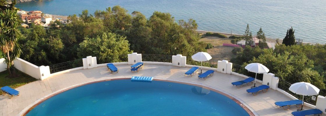 Apartments With Pool Maria on Agios Gordios Beach Öne Çıkan Resim