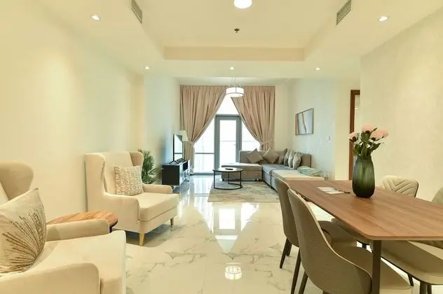 1 Bed with Burj Khalifa View - AMN