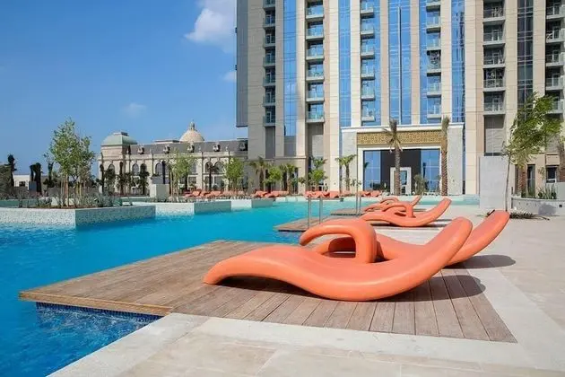 1 Bed with Burj Khalifa View - AMN - Havuz