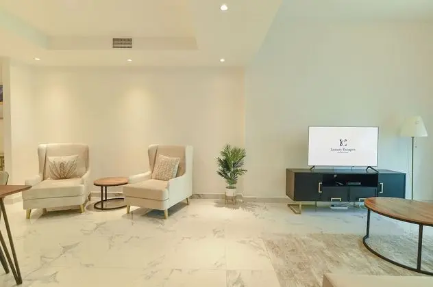 1 Bed with Burj Khalifa View - AMN - Oda Düzeni