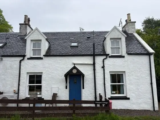 1 Keepers Cottage, Skeabost Bridge, Isle Of Skye - Dış Mekan