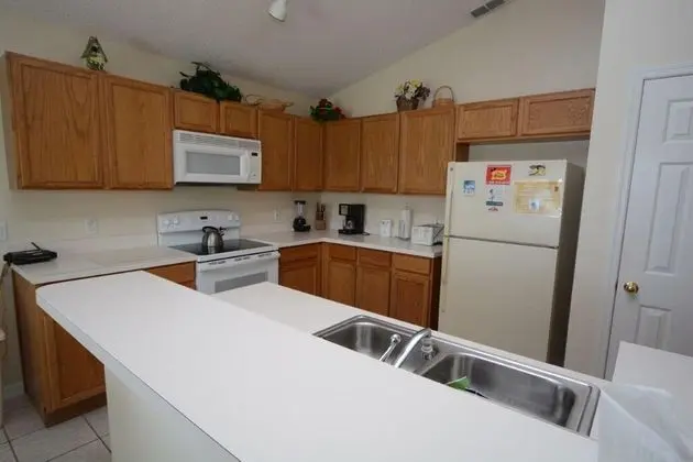 1029 3 Bedroom Pool Home, Eagle Pointe Kissimmee - Mutfak