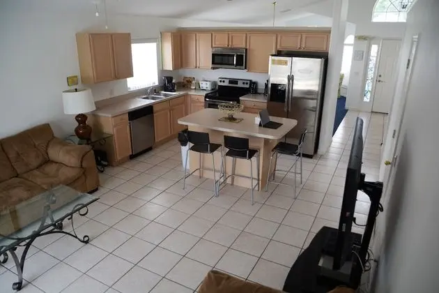 1031 3 Bedroom Pool Home, Eagle Pointe Kissimmee - Mutfak