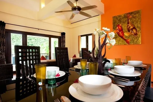 11 Bedroom Sea Front Triple Villas Koh Phangan SDV231/233/234-By Samui Dream Villas - Yerinde Yemek