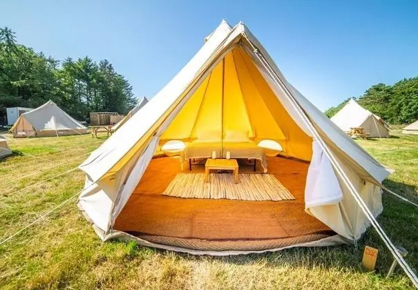 16 'petra' Bell Tent Glamping Anglesey