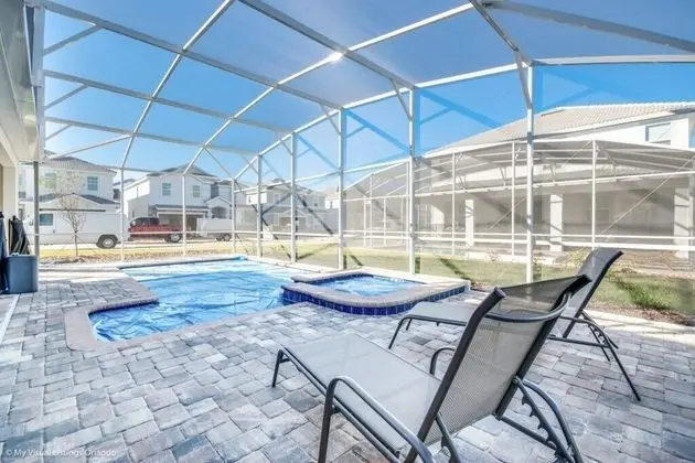 1669mvd Amazing Champions Gate 8 Bedroom 5 Bed Villa by Redawning - Havuz