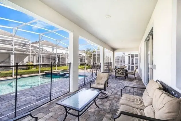 1669mvd Amazing Champions Gate 8 Bedroom 5 Bed Villa by Redawning - Havuz