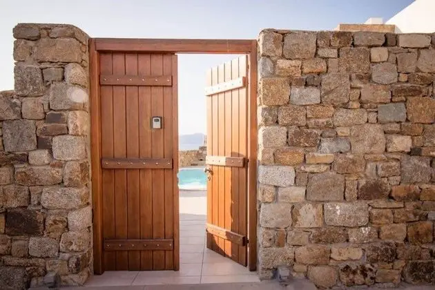 180 ° View PRIVATE Pool Villa Choulakia to enjoy SUN kissing SEA - Dış Mekan