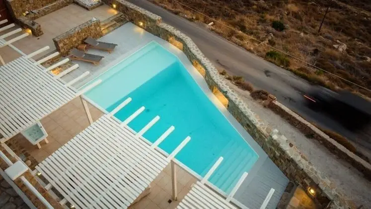 180 ° View PRIVATE Pool Villa Choulakia to enjoy SUN kissing SEA - Havuz