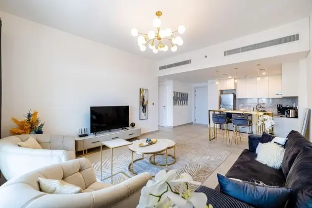 1Bed with Burj and Sea View Rahaal 1 MJL - İç Mekan