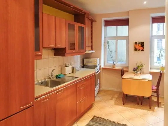1Br Apt In City Center by Minnehaha Lofts - Mutfak