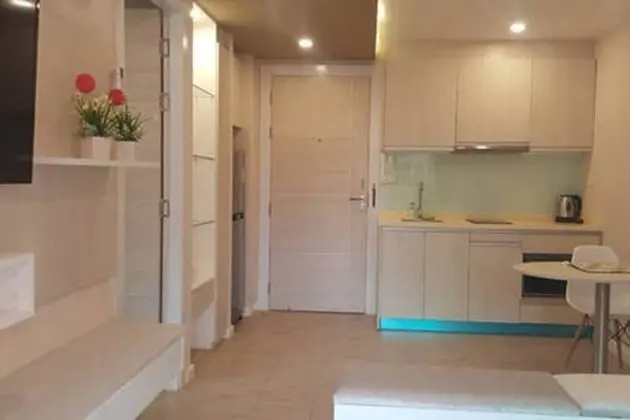 1BR Pool View Seven Seas Jomtien - Mutfak