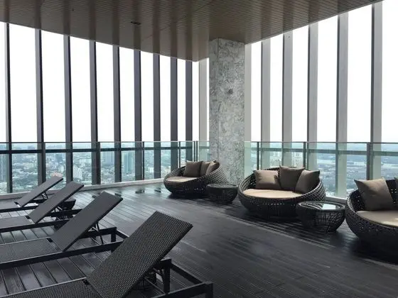 1brpark24, Lux Condocity Cente, 500mbts E5, Skytop Pool50floor213 - Yerinde Yemek