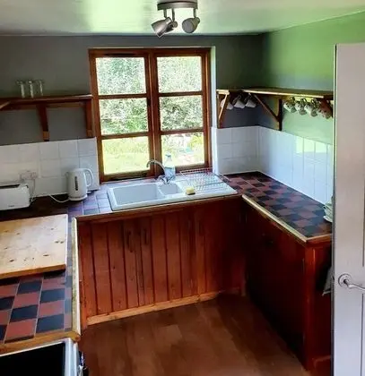 2-bed Lodge With Direct Access to the Tarka Trail - Mutfak