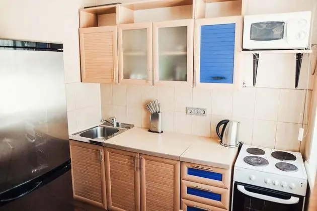 2 rooms apartment on Spartaka 18 - Mutfak