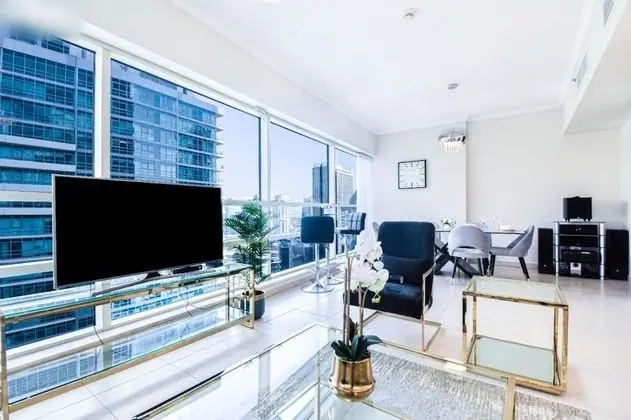 2B Apt With Waterfront View JBR