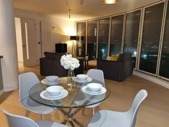 2BD Flat - Stunning Views of Manchester Skyline - Mülk Olanakları