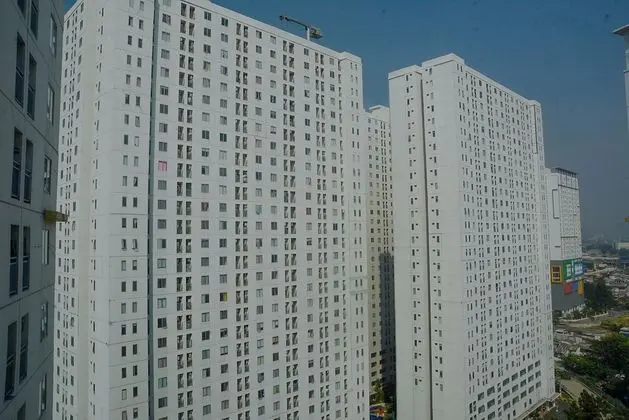 2BR Bassura City Apartment Pool View near Bassura Mall - Dış Mekan