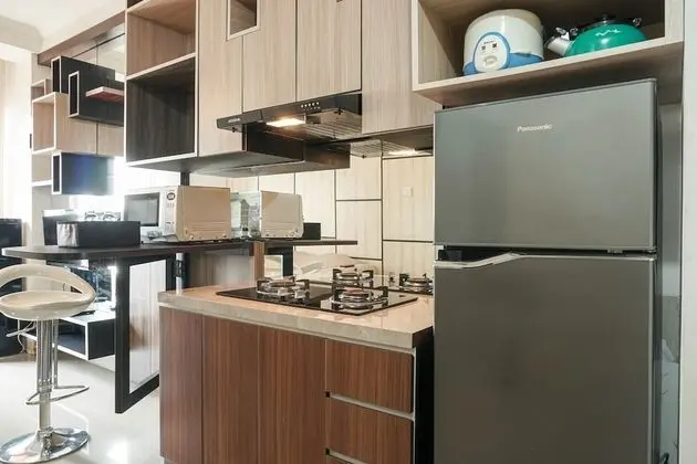 2Br Minimalist Design At Signature Park Grande Apartment - Mutfak