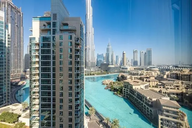 2BR The Residences Burj Fountain View - Dış Mekan