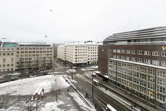 2ndhomes Bright Top Floor Studio in Fredrikinkatu