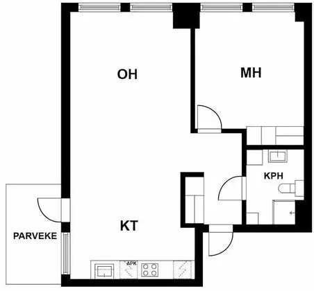 2ndhomes Tammerinpuisto Apt.