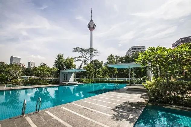 3 Bed Apart in the Heart of KL - Havuz