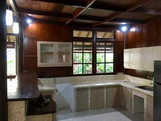 3 Bedroom Authentic Villa In Canggu - Mutfak