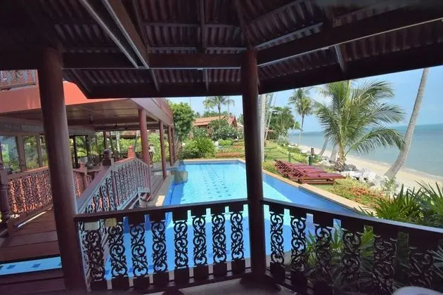 3 Bedroom Beach Front Villa with Private Pool - P3 SDV026-By Samui Dream Villas - Havuz