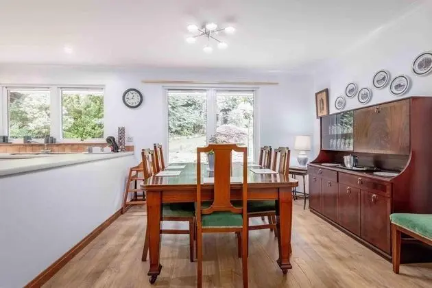 3 Bedroom Bungalow With Htub & Private Loch Access - Mutfak