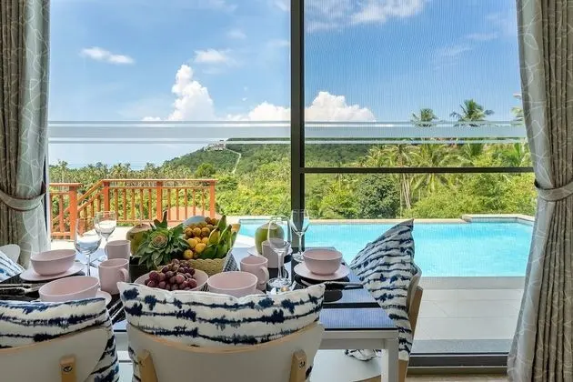 3 Bedroom Sea View Villa Mikia SDV007 - By Samui Dream Villas - Yerinde Yemek