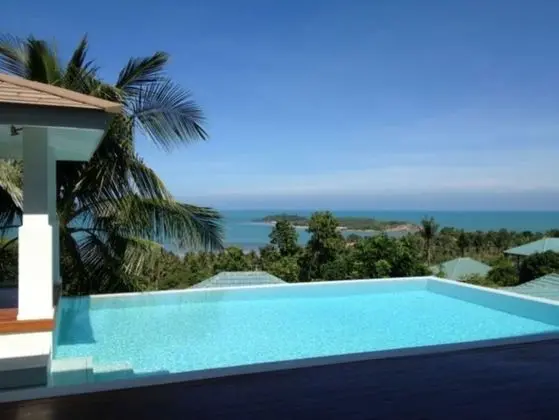 3 Bedroom Sea View Villa Sea Shore SDV184-By Samui Dream Villas - Havuz
