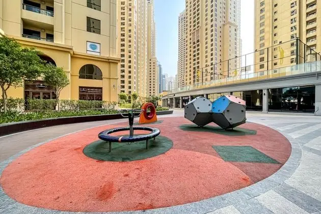 3 Minute Walk to Beach 1 Bed Rimal 3 JBR - Dış Mekan