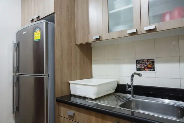 3a-2 Bedrooms Ensuite3 Baths Downtown Bangkok - Mutfak