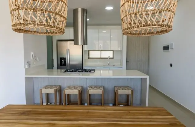 3BR Ocean View Apartment Pozos Colorado - Mutfak