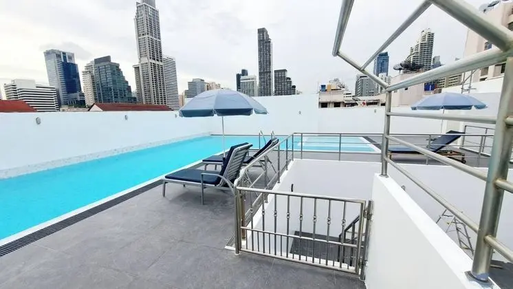 3c-two Bedroom3baths Near Mrtbts Bkk Downtown - Havuz