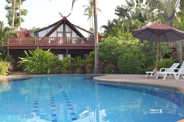 4 bedroom beachfront Villa 3 SDV024-By Samui Dream Villas - Havuz