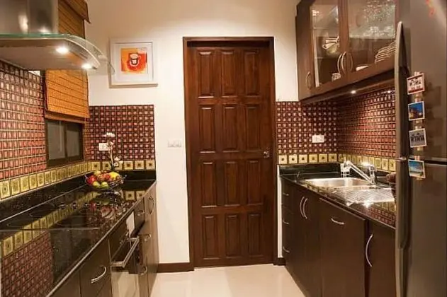 4 Bedroom Private Bali Style Villa HH1 - Mutfak