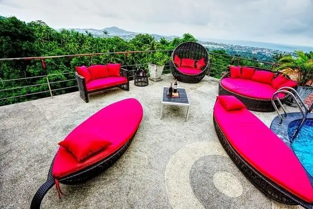 4 Bedroom Sea View Villa 1 - Chaweng Noi SDV161-By Samui Dream Villas - Öne Çıkan Resim