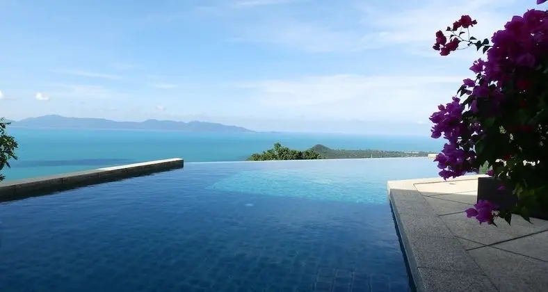 4 Bedroom Seaview Villa Angthong Hills SDV227D-By Samui Dream Villas - Havuz
