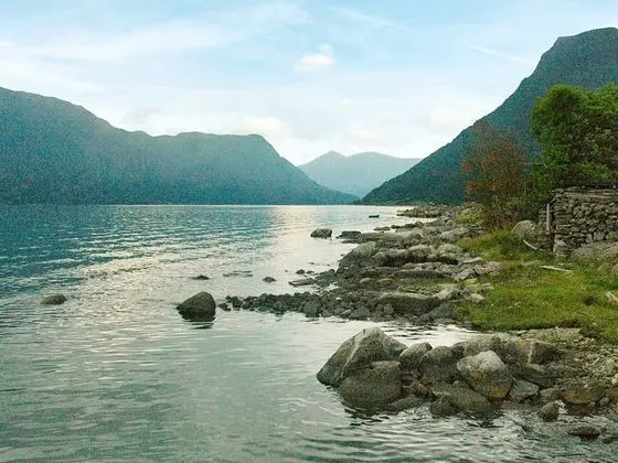 4 Person Holiday Home in Høyheimsvik - Plaj