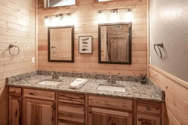 413clearwatercbnmtncb - Clearwater Cabin - Banyo Tipleri