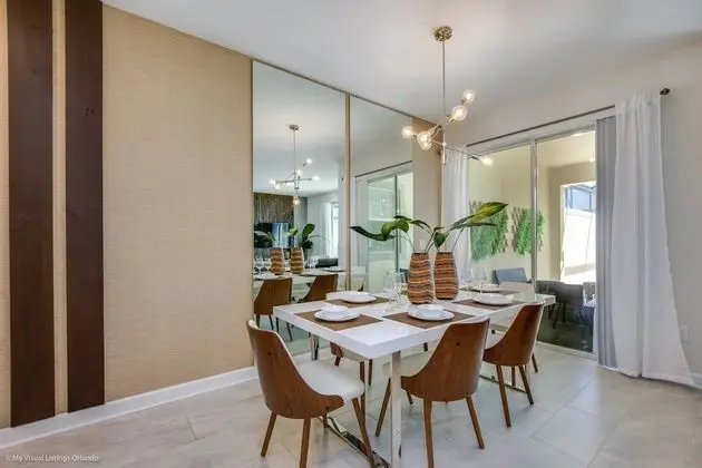 4bed 3Ba Champions Gate Pool Home - Mutfak