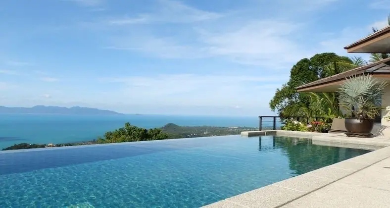 5 Bedroom Seaview Villa Anthong Hills SDV227C-By Samui Dream Villas - Havuz