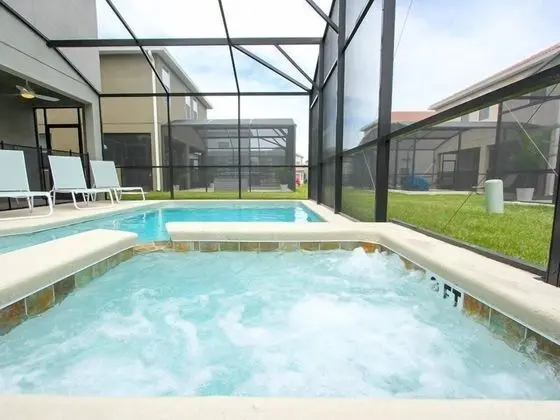 6 Bedroom 5 Bath Paradise Palms Resort Pool Home That Sleeps 14 - Spa