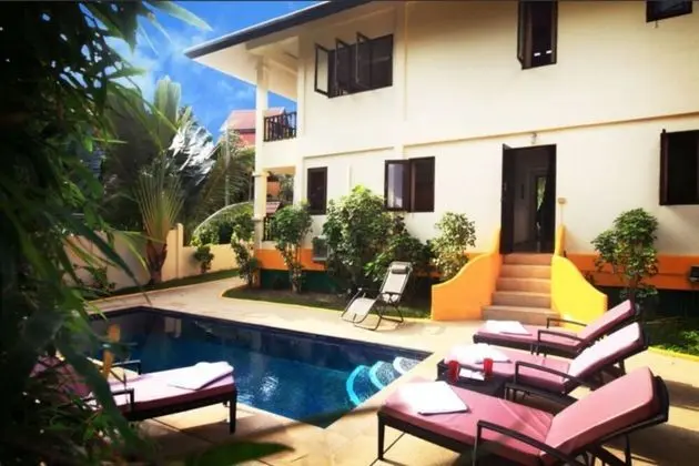6 Bedroom Bay & Island View Twin Villa Koh Phangan SDV233/234-By Samui Dream Villas - Havuz
