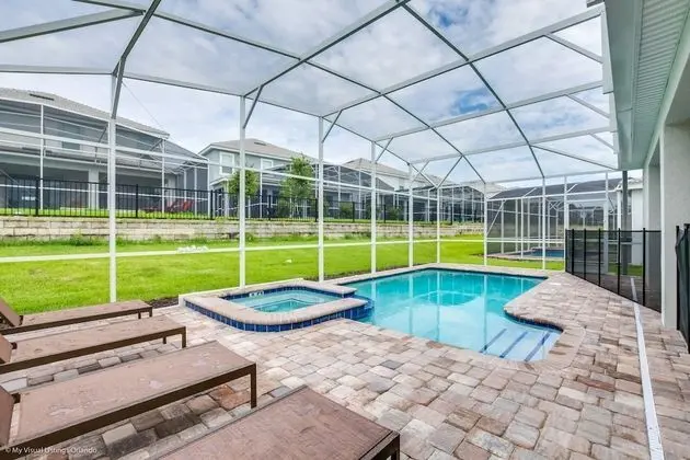 6 Bedroom Fiji Model at Champions Gate - Havuz