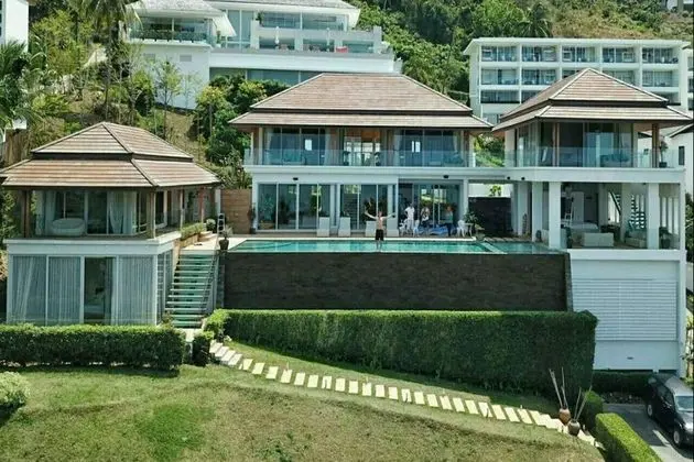 6 Bedroom Luxury Sea View Villa Moonrise SDV079B-By Samui Dream Villas - Dış Mekan